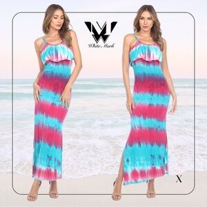Tie dye maxi summer dress size S-M very comfortable, soft, lightweight NWT